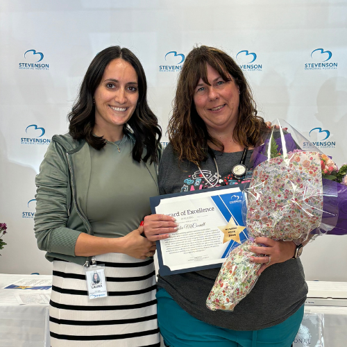 Photo of Laura Breedon and Julie McConnell